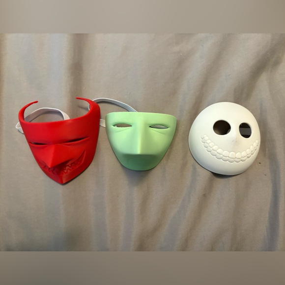 Labubu nightmare before Christmas masks , Lock, shock, barrel - Picture 1 of 6